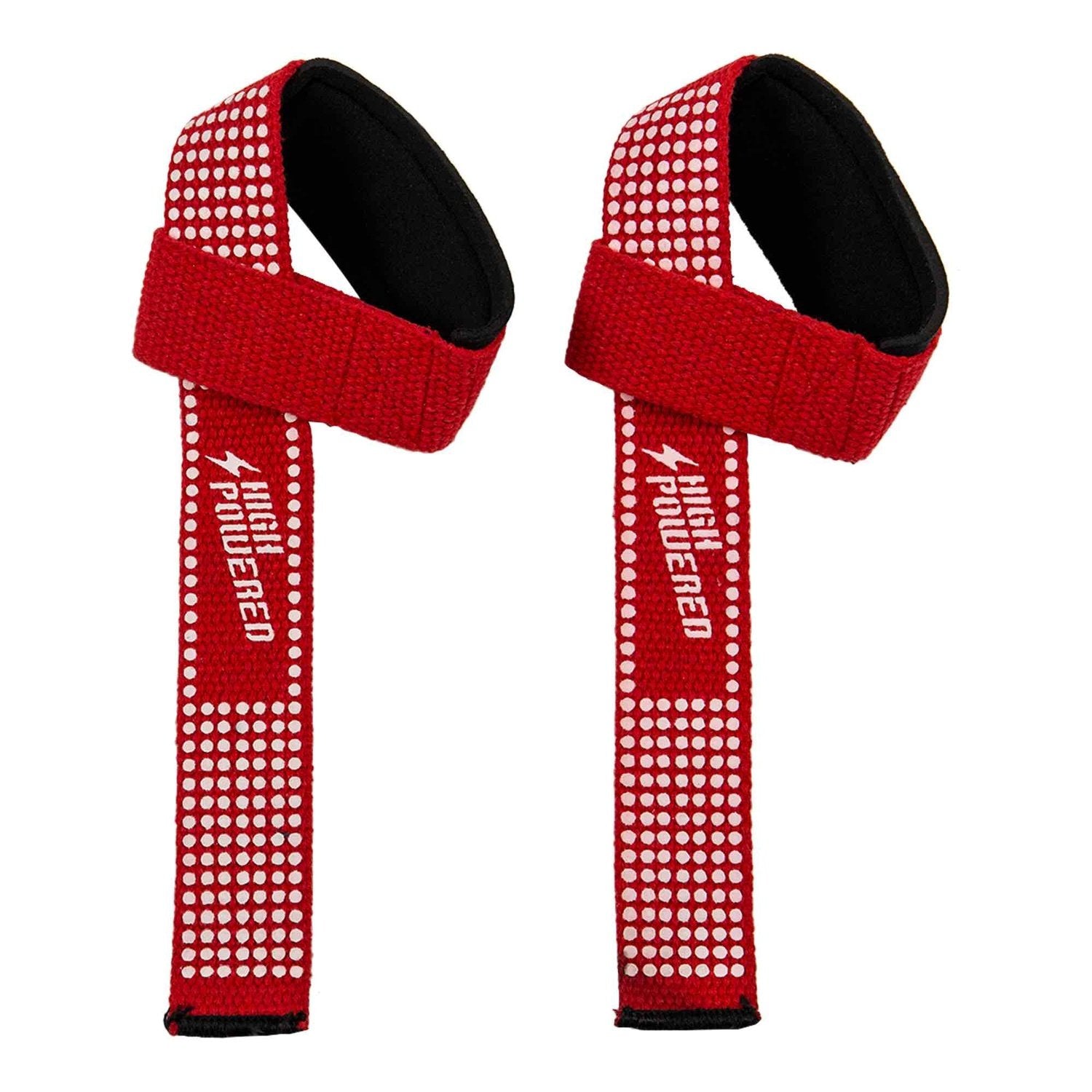 HighPowered Lifting Straps (Gym Zughilfen) Rot kaufen bei HighPowered.ch