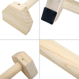 HighPowered Low Parallettes (Mini-Barren) Kiefernholz - 40 cm kaufen bei HighPowered.ch