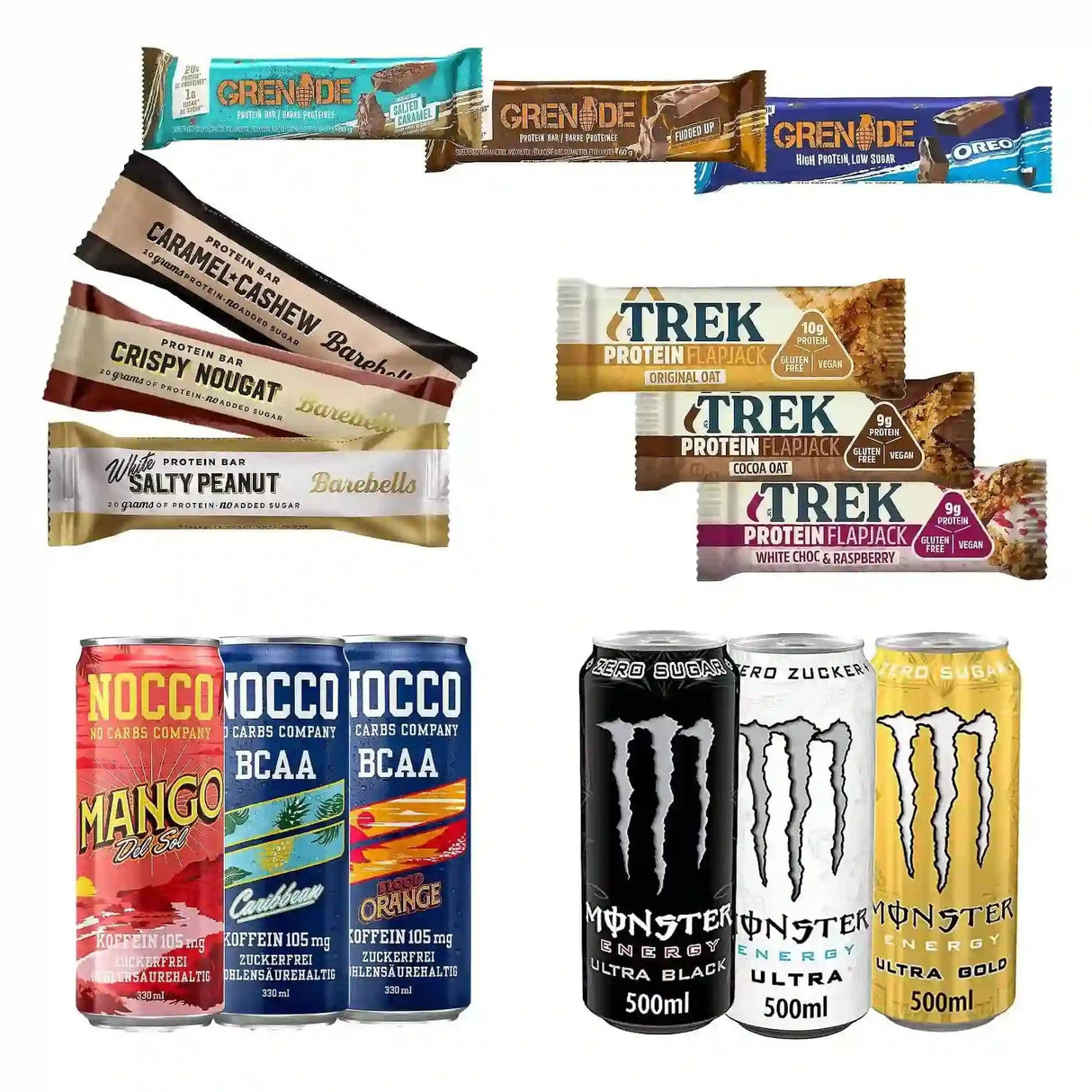 Acheter un méga coffret dégustation -  Kits de nutrition sportive HighPowered  - Boutique en ligne de fitness