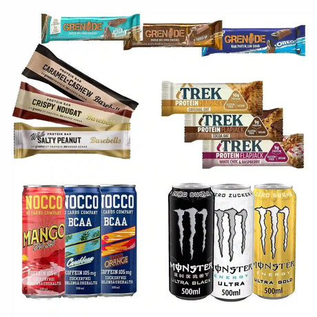 Acheter un méga coffret dégustation -  Kits de nutrition sportive HighPowered  - Boutique en ligne de fitness