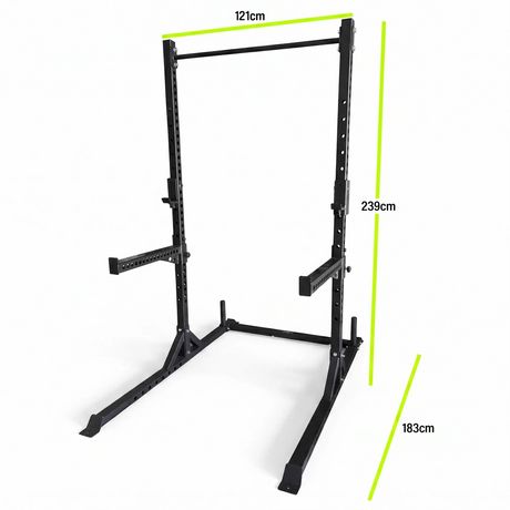 Multifunktionaler Squat Stand mit Klimmzugstange & Dip Station kaufen -  HighPowered Hantelständer  - Fitness Onlineshop
