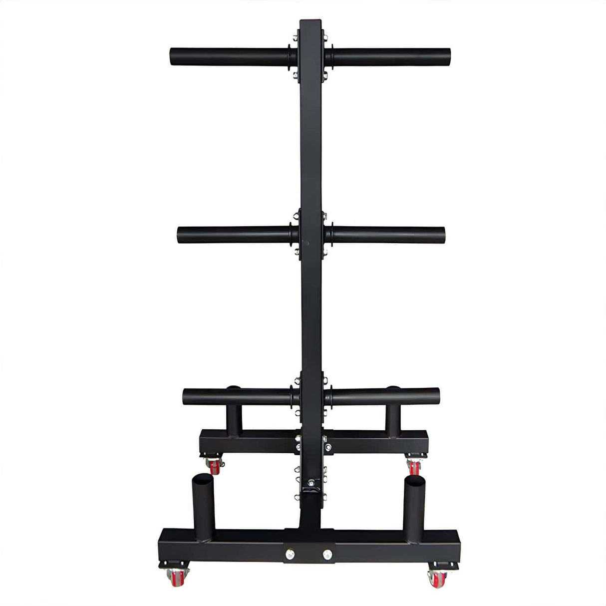 Achetez le support pour disques d'haltères Easy-Roll de HighPowered (avec 4 supports de barres) sur HighPowered.ch