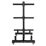 Achetez le support pour disques d'haltères Easy-Roll de HighPowered (avec 4 supports de barres) sur HighPowered.ch