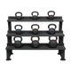 Powder-Coated Kettlebell Set Advanced (9 Kettlebells 6-32kg) mit Storage Rack kaufen -  HighPowered Kettlebell Sets  - Fitness Onlineshop