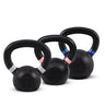 Acquista il set di kettlebell verniciati a polvere per principianti (3 kettlebell da 4-12 kg) -  Set di kettlebell HighPowered  - Negozio online di fitness