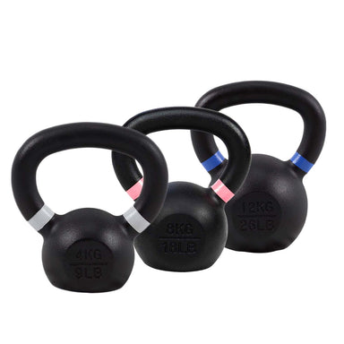 HighPowered Powder-Coated Kettlebell Set Beginner (24 kg gesamt) kaufen bei HighPowered.ch