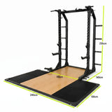 Professional Half Rack mit Weightlifting Plattform kaufen -  HighPowered Squat Racks  - Fitness Onlineshop