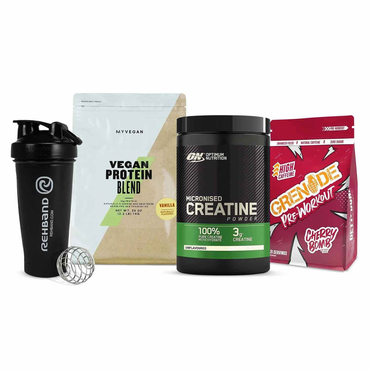 HighPowered Vegan Muscle Starter Pack (Ultimate) Vanilla Cherry Bomb kaufen bei HighPowered.ch