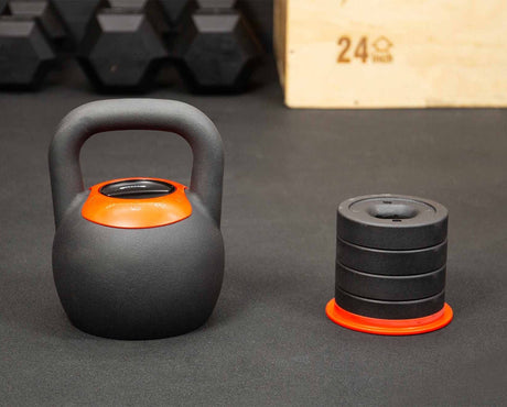 Acheter des kettlebells réglables (avec revêtement poudré) -  HighPowered Kettlebells  - Boutique en ligne de fitness