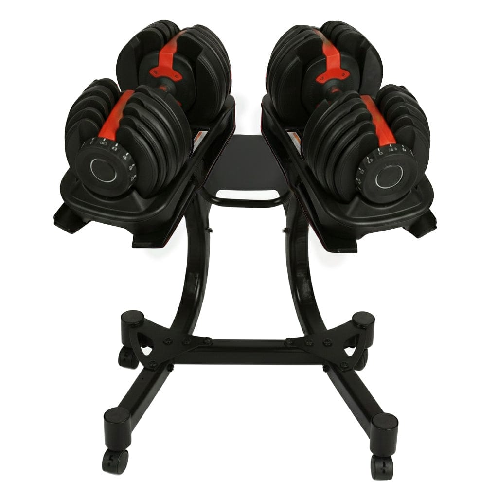 Acheter un ensemble d'haltères réglables avec support -  Ensembles d'haltères réglables HighPowered  - Boutique en ligne de fitness