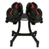 Acheter un ensemble d'haltères réglables avec support -  Ensembles d'haltères réglables HighPowered  - Boutique en ligne de fitness