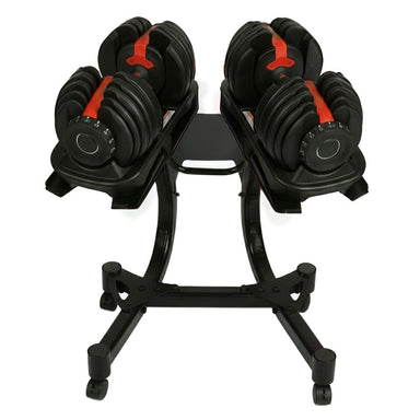 Verstellbare Kurzhanteln Set mit Ständer kaufen -  HighPowered Verstellbare Hanteln Sets  - Fitness Onlineshop