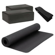 Buy the HighPowered Yoga Set (1 yoga mat, 2 blocks, 1 strap) in black at HighPowered.ch