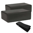Acheter le kit de yoga HighPowered (2 blocs, 1 sangle) noir sur HighPowered.ch