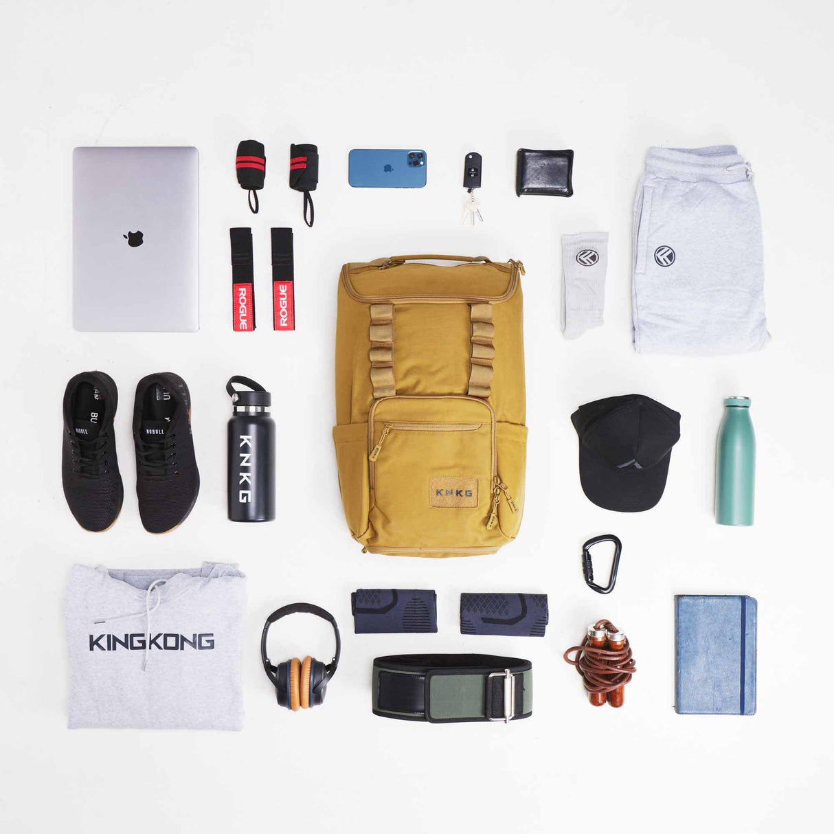 Buy the King Kong Bags King Kong CORE Backpack Sand 25L at HighPowered.ch