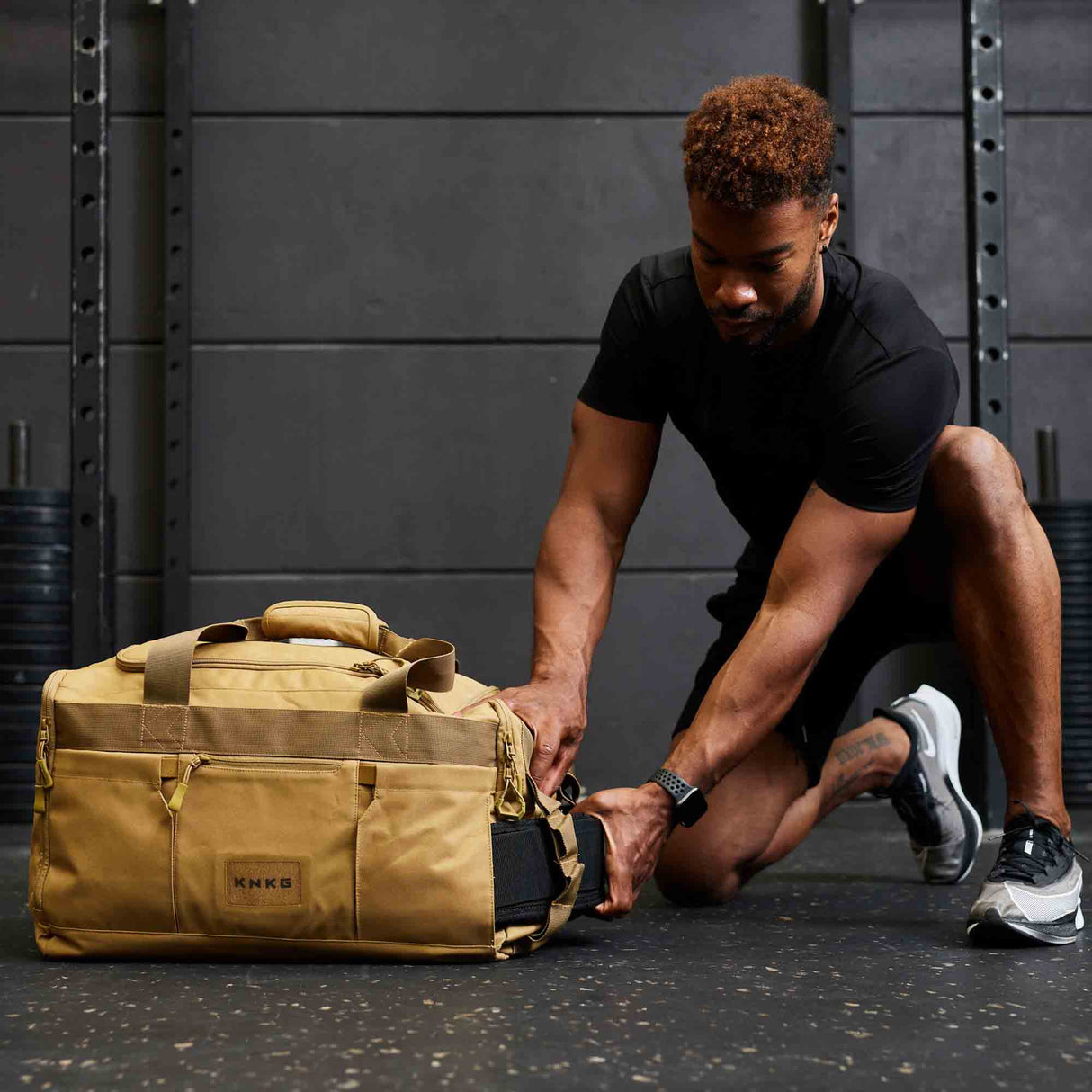 Buy the King Kong Bags King Kong CORE35 Duffel Bag (35L) in Sand at HighPowered.ch