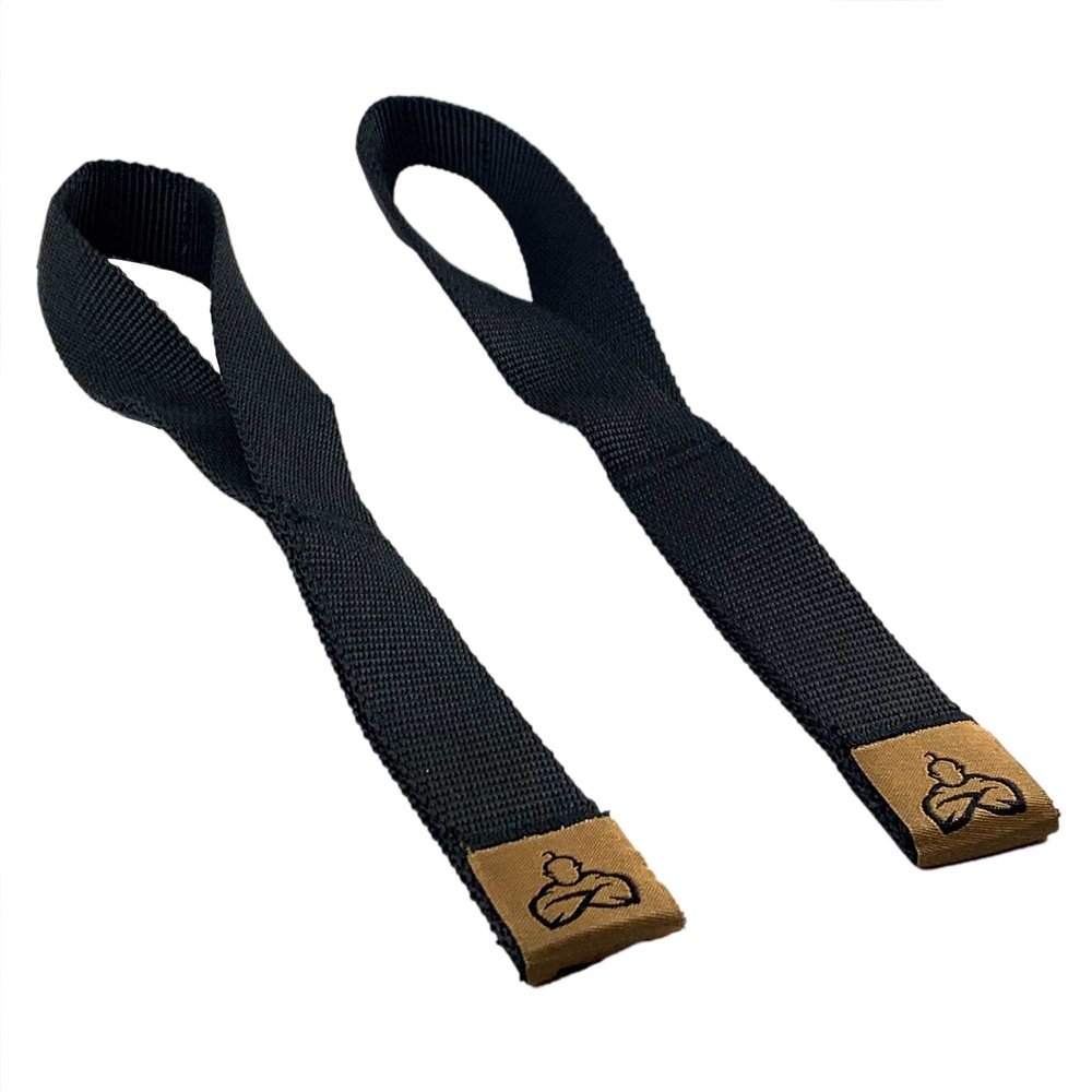 LiftGenie Quick Release Lifting Straps (Zughilfen) Schwarz kaufen bei HighPowered.ch