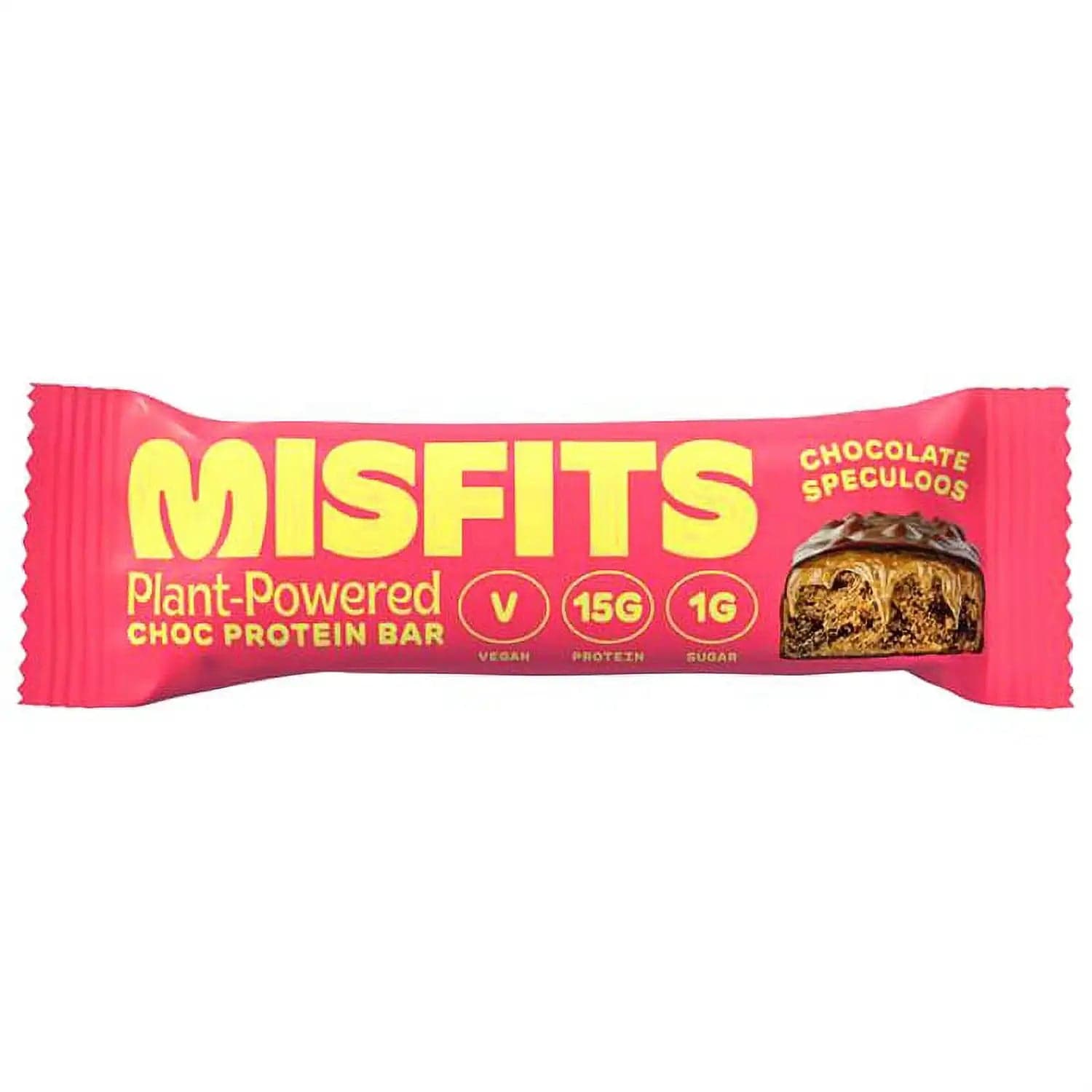 Misfits Misfits Vegan Protein Bar 45 g Milk Chocolate Speculoos kaufen bei HighPowered.ch