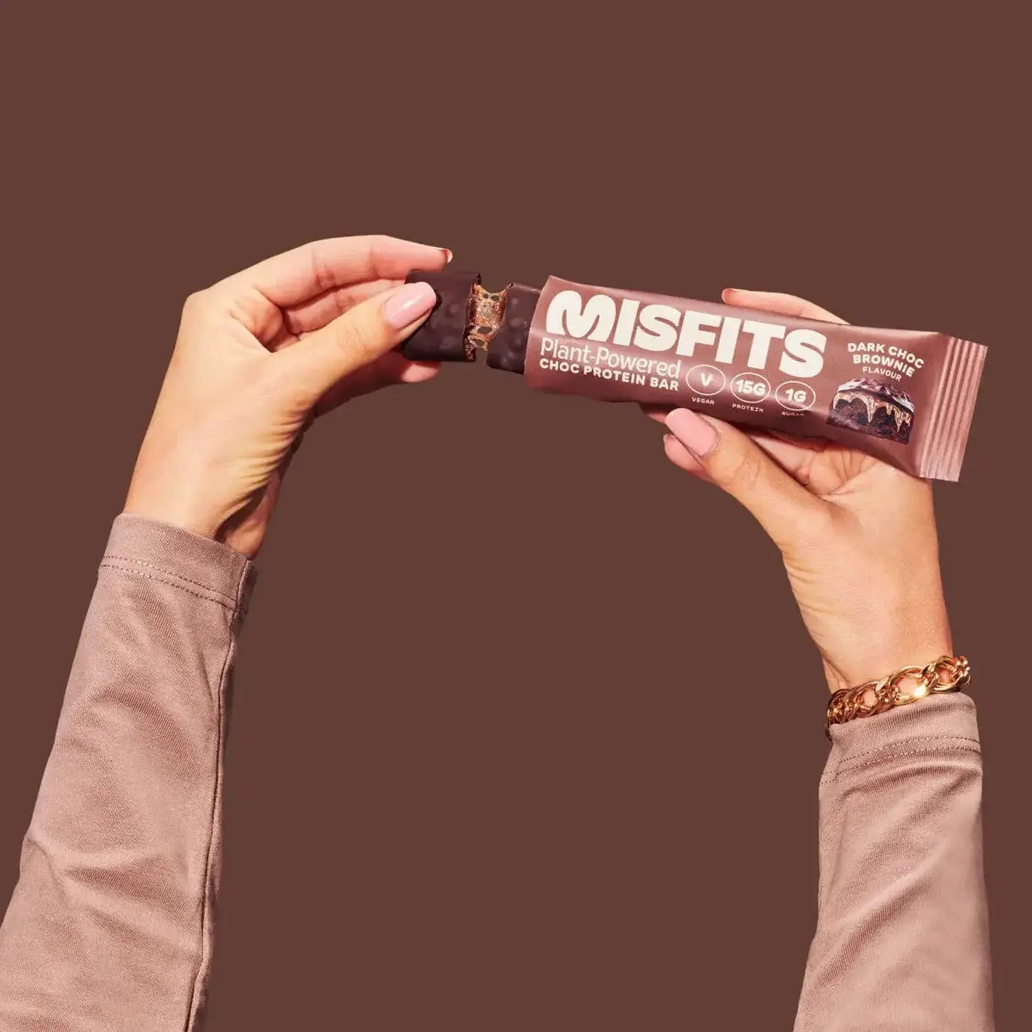 Misfits Misfits Vegan Protein Bar 45 g Chocolate Brownie kaufen bei HighPowered.ch