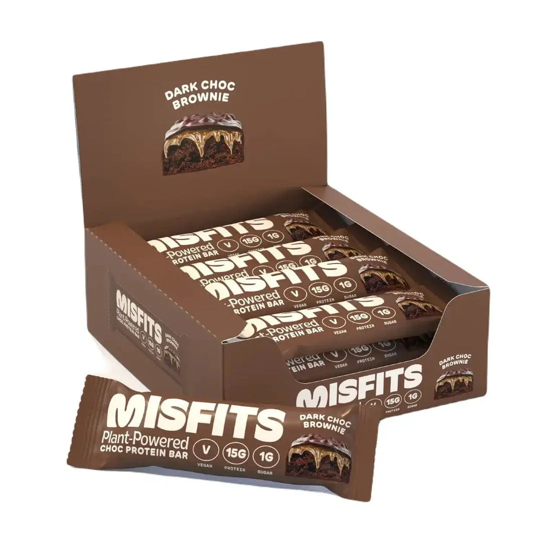 Misfits Misfits Vegan Protein Bar 12 x 45 g Chocolate Brownie kaufen bei HighPowered.ch