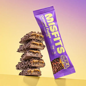 Misfits Misfits Vegan Protein Bar 15 x 50 g Caramel Fudge kaufen bei HighPowered.ch
