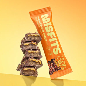 Misfits Misfits Vegan Protein Bar 15 x 50 g Peanut Butter Fudge kaufen bei HighPowered.ch