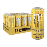 Monster Energy Monster Ultra Energy Drink (Zero Sugar) 12 x 500 ml Gold (Pineapple) kaufen bei HighPowered.ch