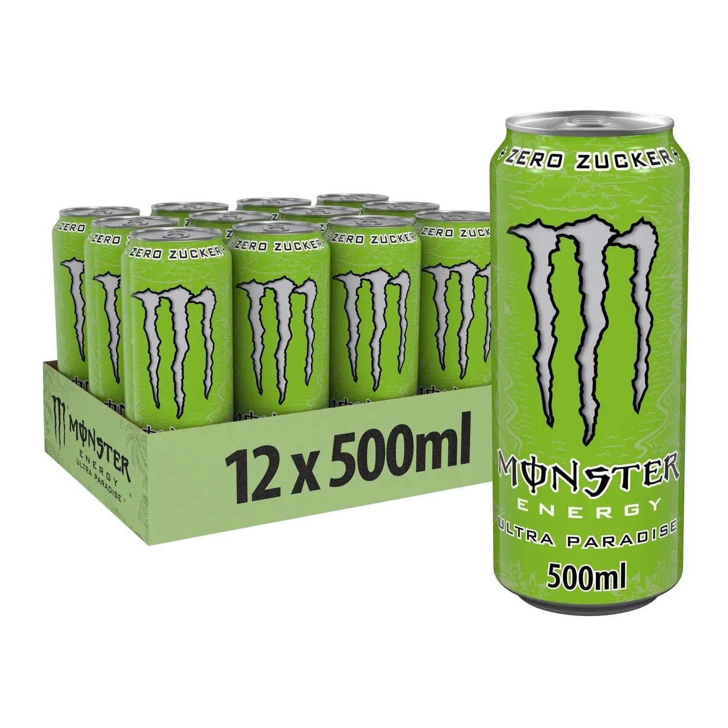 Monster Energy Monster Ultra Energy Drink (Zero Sugar) 12 x 500 ml Green (Paradise) kaufen bei HighPowered.ch