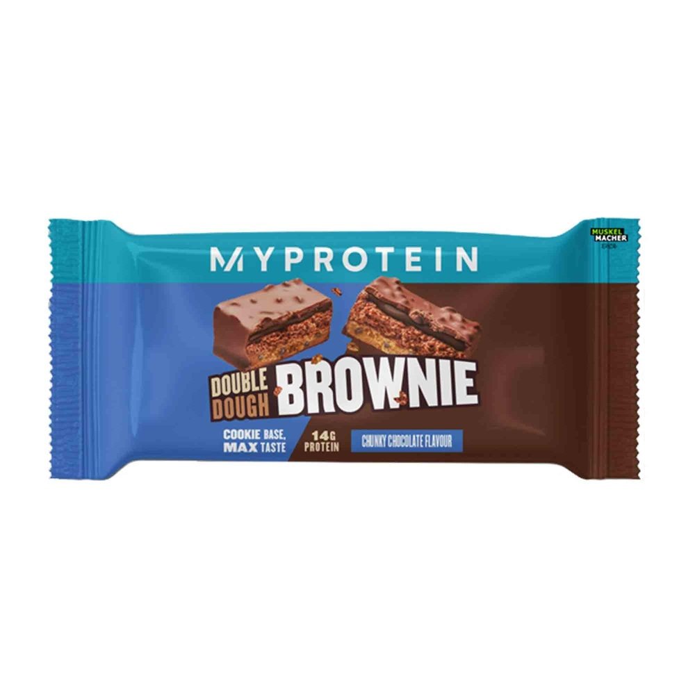 MyProtein Double Dough Protein Brownie 75 g Chunky Chocolate kaufen bei HighPowered.ch