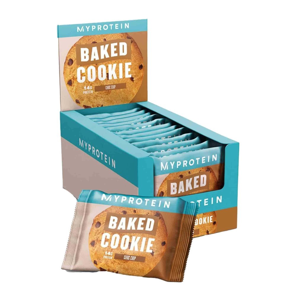 Buy MyProtein Baked Cookie 12 x 75 g Chocolate Chip at HighPowered.ch