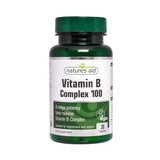 Buy Natures Aid Vitamin B Complex Time Release (100 mg Mega Formula) 30 Tablets at HighPowered.ch