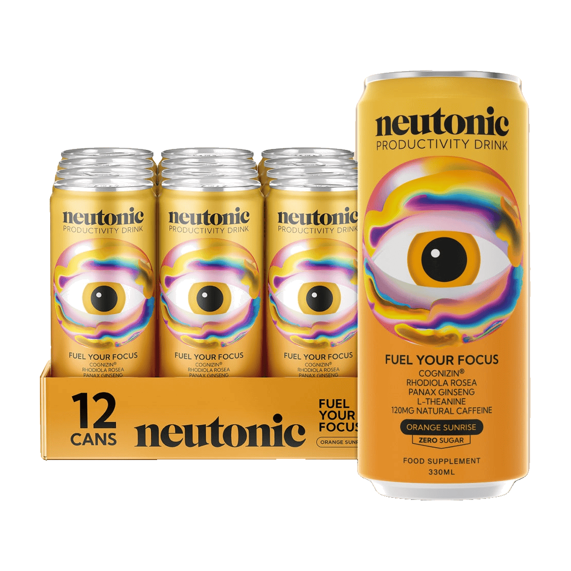 Neutonic Productivity Drink 12 x 330 ml / Orange Sunrise kaufen -  Neutonic Energiedrinks  - Fitness Onlineshop