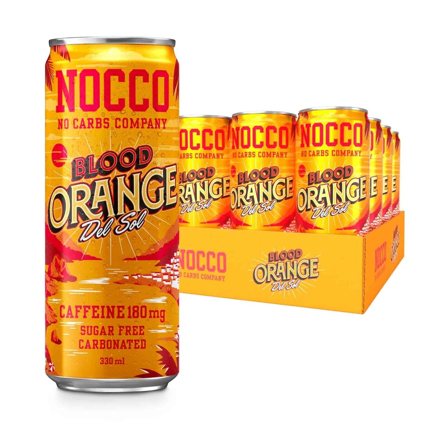 NOCCO NOCCO Energiedrink BCAA 12 x 330 ml Blood Orange kaufen bei HighPowered.ch