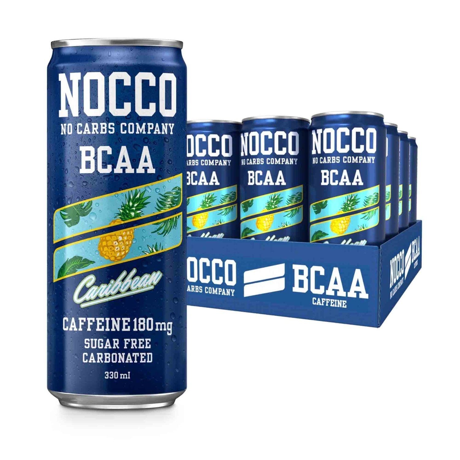 NOCCO NOCCO Energiedrink BCAA 12 x 330 ml Caribbean kaufen bei HighPowered.ch
