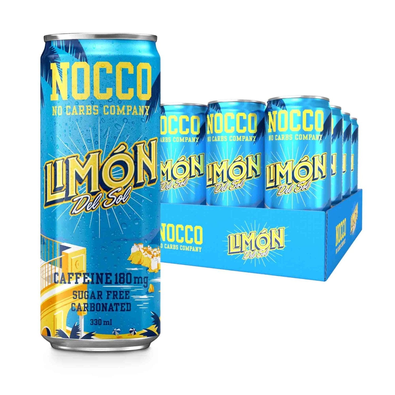 NOCCO NOCCO Energiedrink BCAA 12 x 330 ml Limon kaufen bei HighPowered.ch