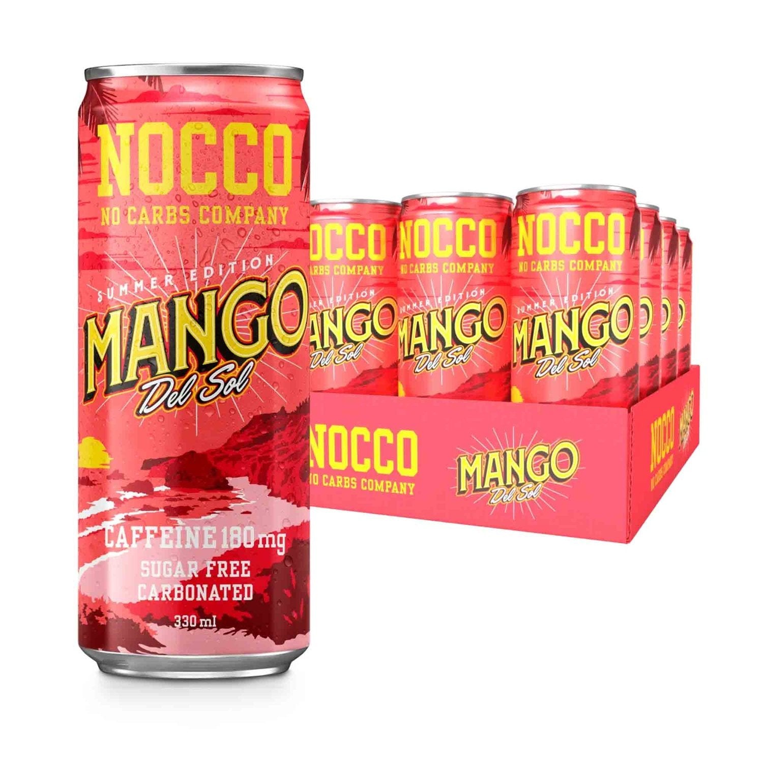 NOCCO NOCCO Energiedrink BCAA 12 x 330 ml Mango Del Sol kaufen bei HighPowered.ch