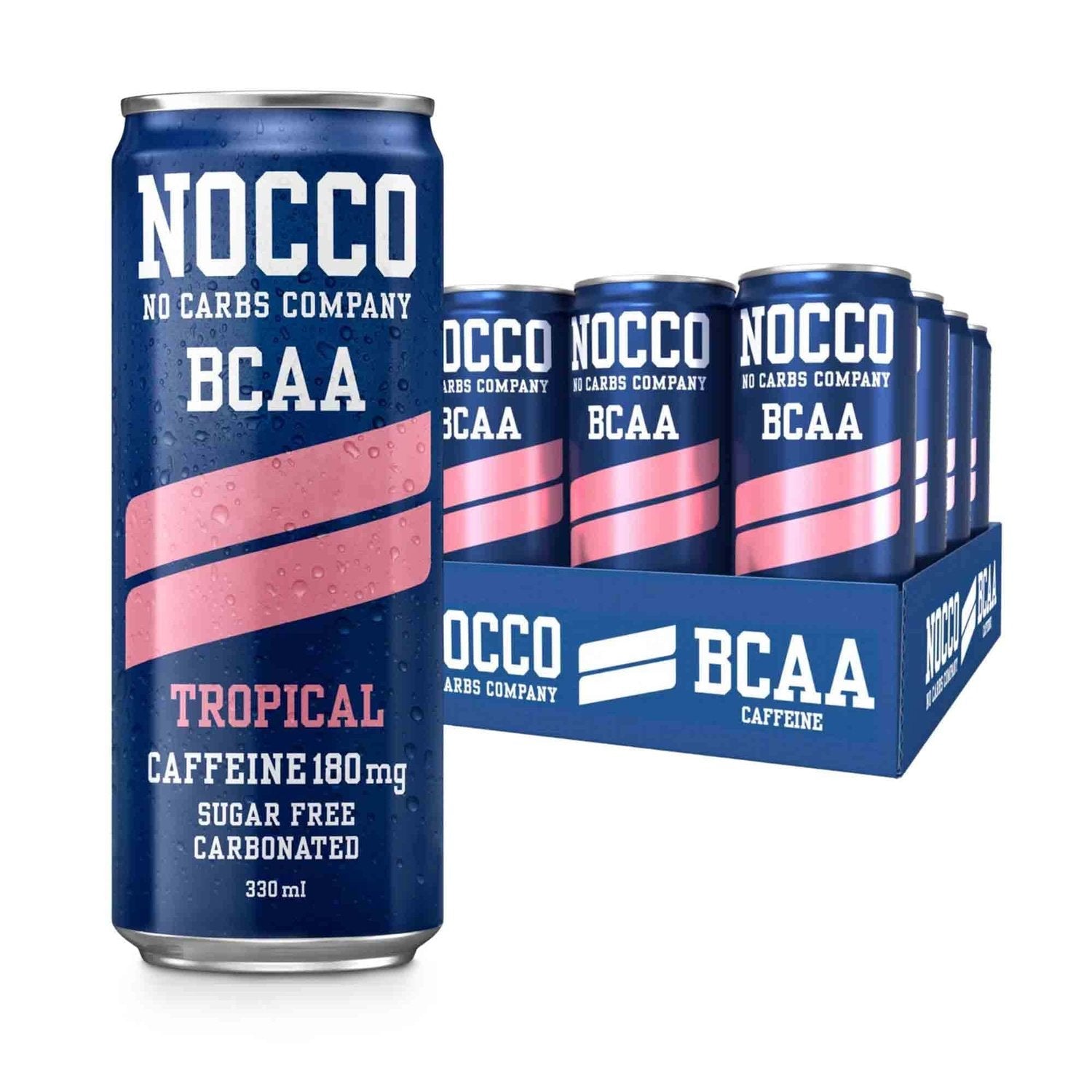 NOCCO NOCCO Energiedrink BCAA 12 x 330 ml Tropical kaufen bei HighPowered.ch