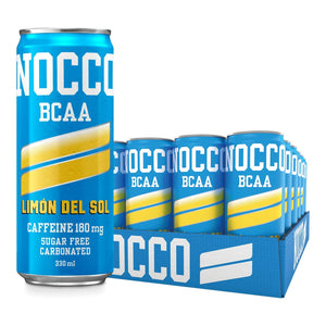 NOCCO Energiedrink BCAA 24 x 330 ml / Limón Del Sol kaufen -  NOCCO Energiedrinks  - Fitness Onlineshop