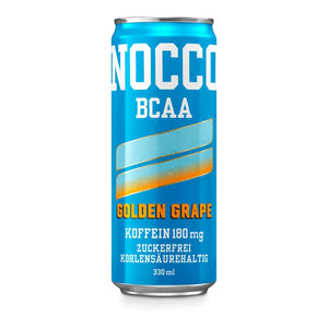 NOCCO Energiedrink BCAA 330 ml / Golden Grape Del Sol kaufen -  NOCCO Energiedrinks  - Fitness Onlineshop