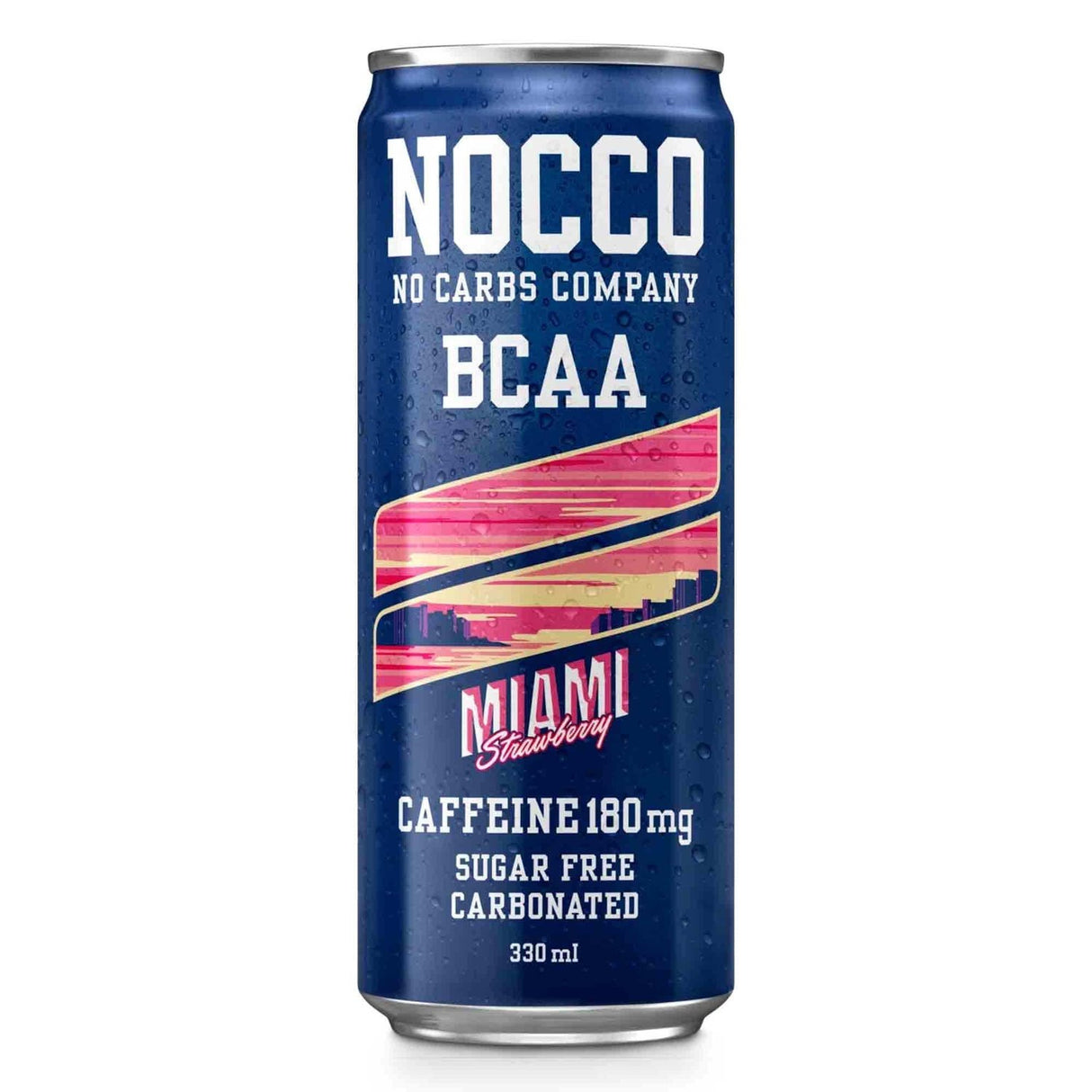 NOCCO NOCCO Energiedrink BCAA 330 ml Miami Strawberry kaufen bei HighPowered.ch