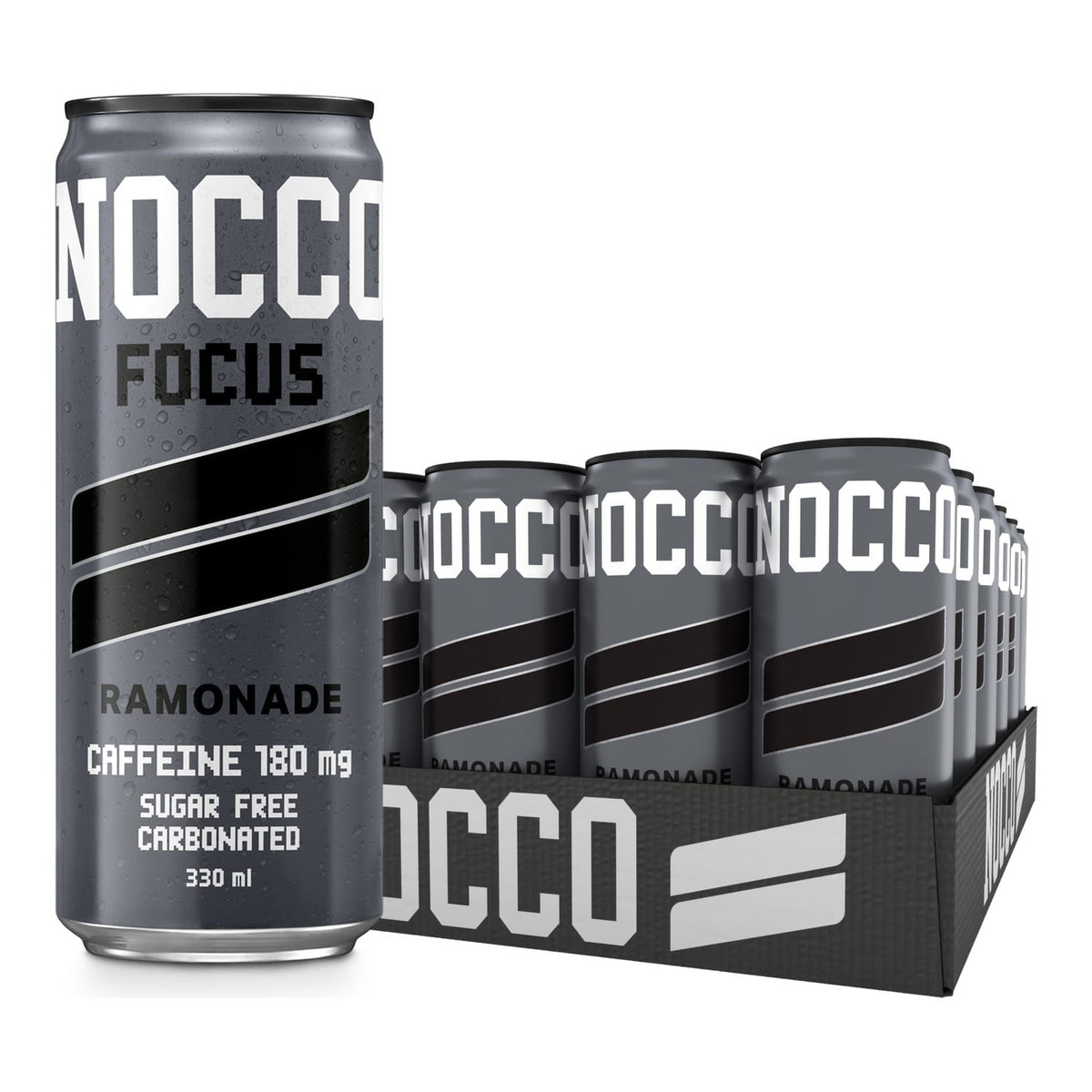 NOCCO Energiedrink Focus 24 x 330 ml / Ramonade kaufen -  NOCCO Energiedrinks  - Fitness Onlineshop