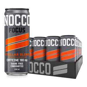 NOCCO Energiedrink Focus 24 x 330 ml / Stellar Blend kaufen -  NOCCO Energiedrinks  - Fitness Onlineshop