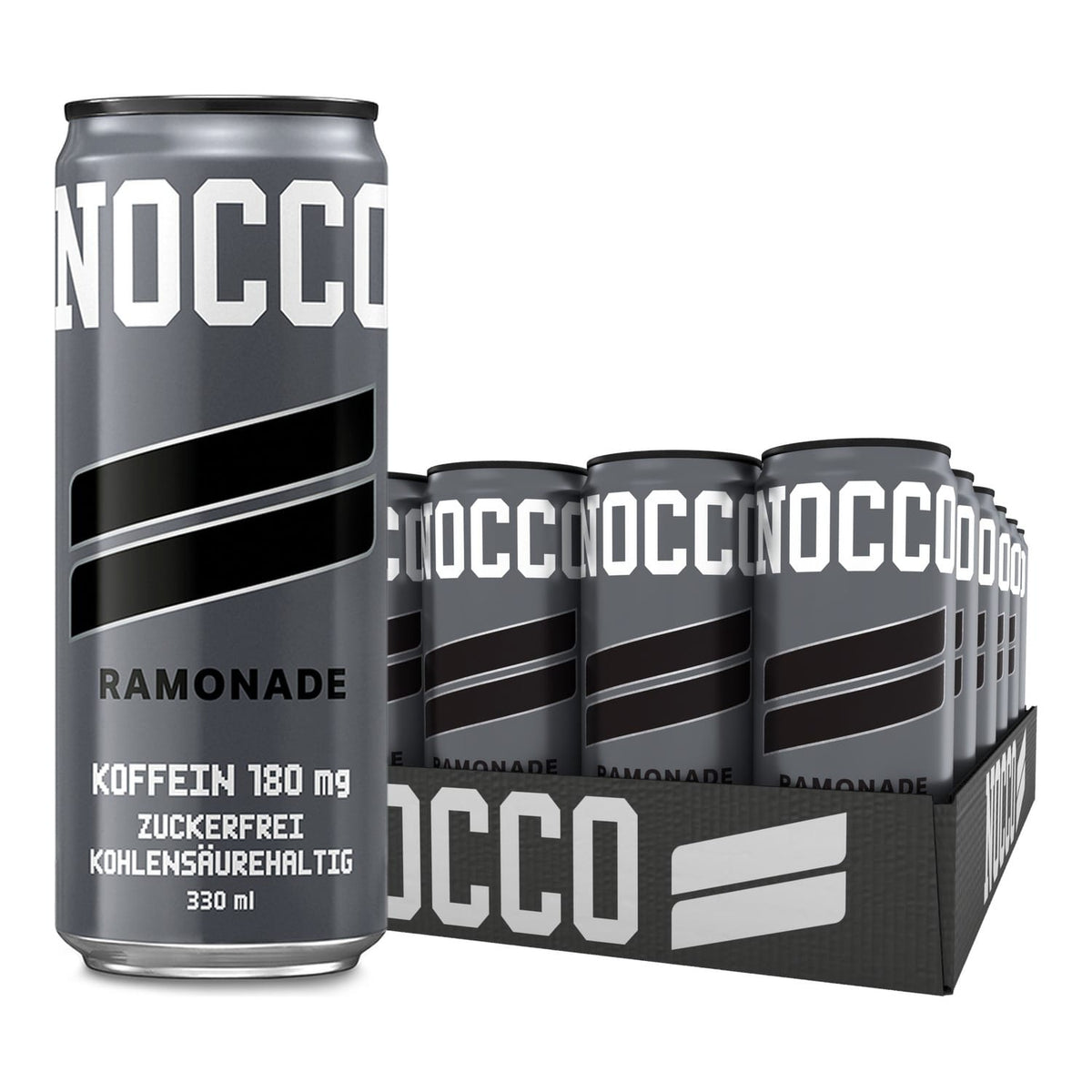 NOCCO Energiedrink Focus Ramonade / 24 x 330 ml kaufen -  NOCCO Energiedrinks  - Fitness Onlineshop