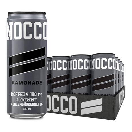 NOCCO Energiedrink Focus Ramonade / 24 x 330 ml kaufen -  NOCCO Energiedrinks  - Fitness Onlineshop