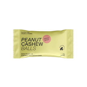 Noshballs (bio) 40 g / Performance (Erdnuss & Cashew) kaufen -  Noshballs Energieriegel  - Fitness Onlineshop