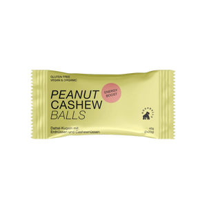 Noshballs (bio) 40 g / Performance (Erdnuss & Cashew) kaufen -  Noshballs Energieriegel  - Fitness Onlineshop