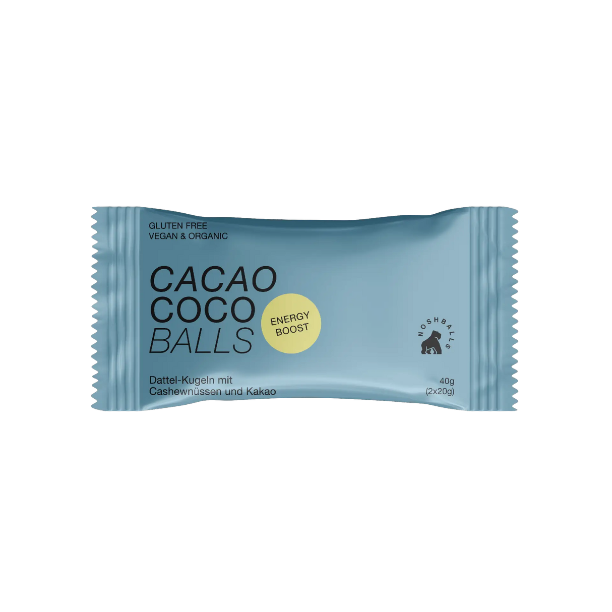 Noshballs (bio) 40 g / Power (Cacao & Coco) kaufen -  Noshballs Energieriegel  - Fitness Onlineshop