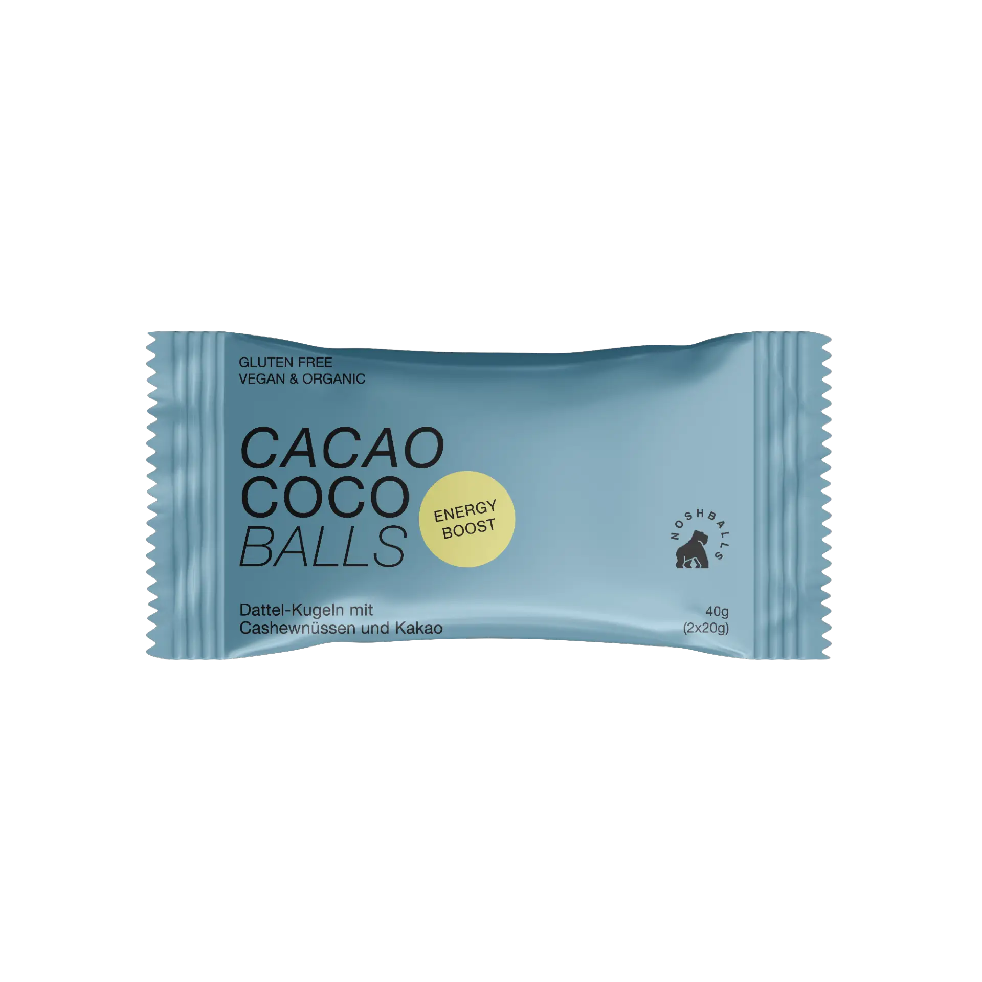 Noshballs (bio) 40 g / Power (Cacao & Coco) kaufen -  Noshballs Energieriegel  - Fitness Onlineshop