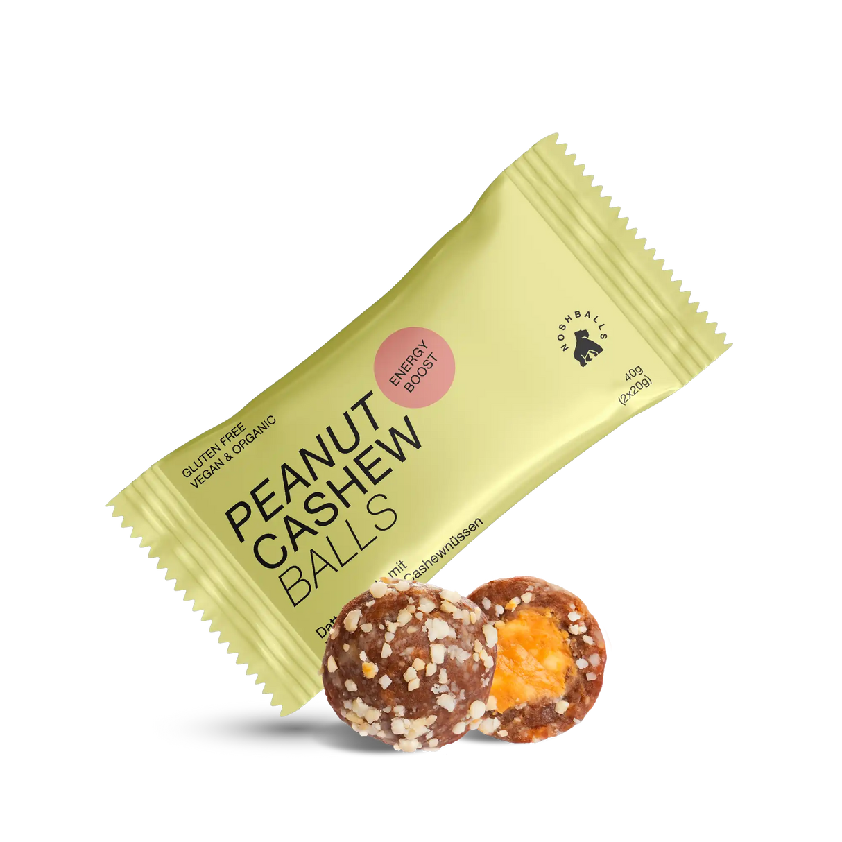 Noshballs (bio) kaufen -  Noshballs Energieriegel  - Fitness Onlineshop