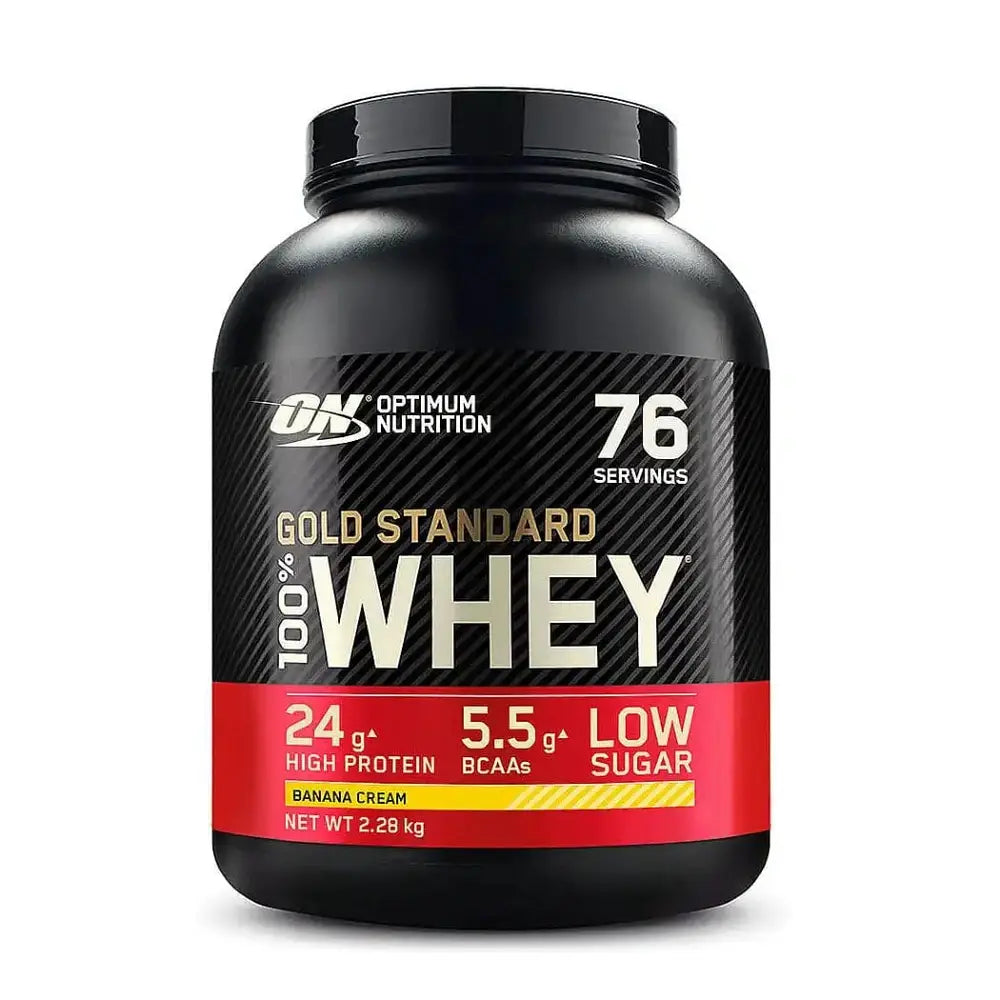 Optimum Nutrition Gold Standard 100% Whey Protein Banana 2.28 kg kaufen bei HighPowered.ch